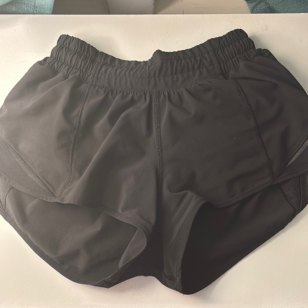 Women's Black Athletic Shorts